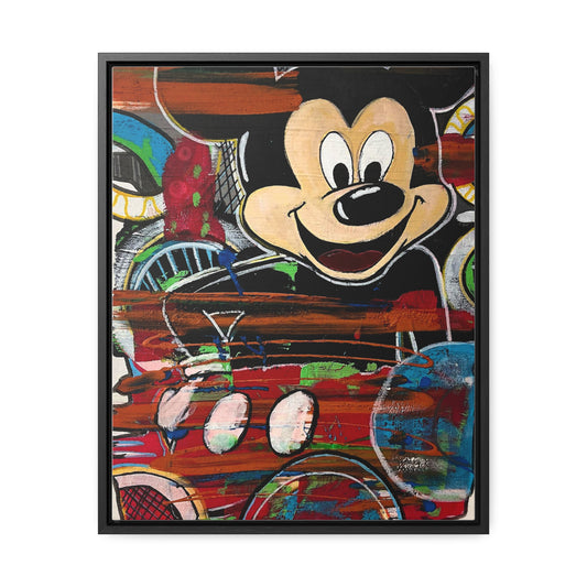 Canvas Print - Mickey Mouse Original Painting