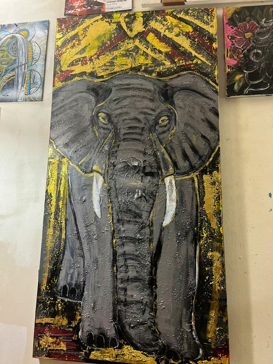 Elephant fine art